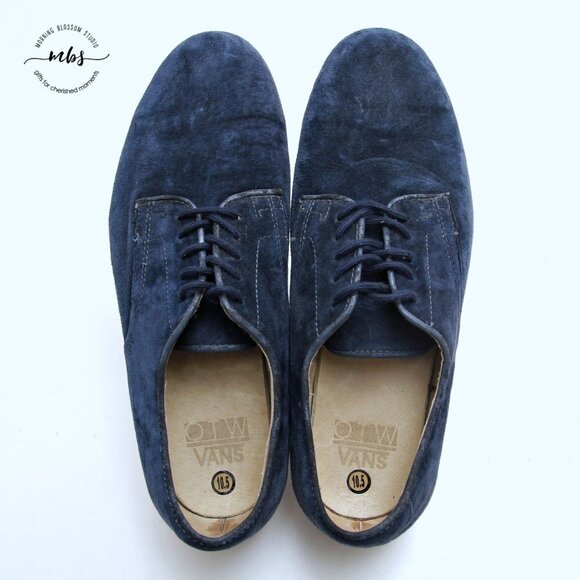 Vans‎ OTW Navy Blue Suede Derby Comfort Shoes main image 7